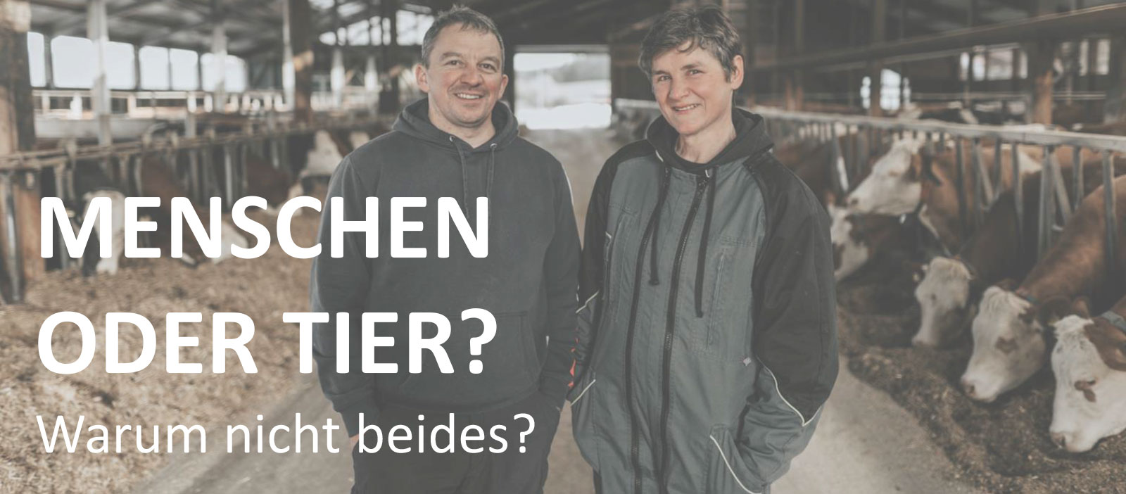 Menschen oder Tier? Warum nicht beides!